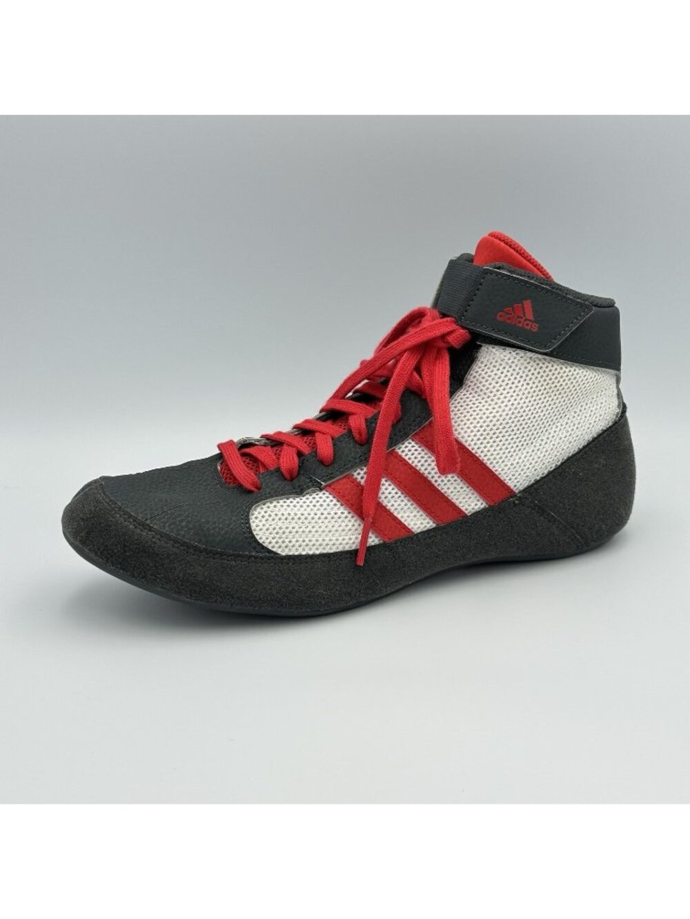 Adidas HVC 2 Wrestling Shoes Men’s Size 8.5 Gray MMA Combat Boxing